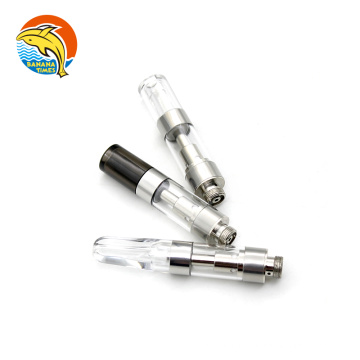 New trending 0.5ml clear cartridge 510 thread packaging Custom press child resistance empty 1ml vape pen cartridges cbd oil